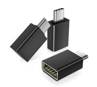 BASESAILOR Adaptateur USB C vers USB 3Pack,Convertisseur USBC Mâle USBA 3.0 Femelle,Type C Thunderbolt 5 4 OTG pour MacBook,iPhone 17 16 16e 15 Pro Max,iPad Air,Microsoft Surface,Samusng Galaxy S25 24