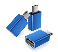 BASESAILOR Adaptateur USB C vers USB 3Pack,Convertisseur USBC Mâle USBA 3.0 Femelle,Type C Thunderbolt 4 5 OTG pour MacBook,iPhone 16 16e 15 Pro Max,iPad Air,Microsoft Surface,Samusng Galaxy S25 24