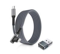 BASESAILOR Câble Chargeur USB C vers Lightning 2M 90 Degrés avec Adaptateur USB A,Coudé Cordon Type C PD Angle Droit Charge Rapide pour iPad 8 Génération iPhone 11 12 13 14 Pro Max