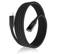 BASESAILOR Câble Extension USB C pour Switch 2 2M,USB C 3.1 Gen2 10Gbps Cordon Femelle à Mâle Type C,Rallonge Adaptateur pour PS5,Nintendo Switch,MagSafe Chargeur,iPad Air 6 Mini,Steam Deck,iPhone 17
