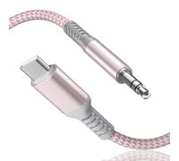 BASESAILOR Câble Jack USB C 1.8M,Type C Adaptateur Aux 3,5mm,Auxiliaire Stéréo pour Audio Voiture,Casque,iPhone 15 16 17 Pro Max Air,Samsung Galaxy Z Fold 4 5,S24 S23 Ultra A54 A55 A33,iPad Mini 6 7