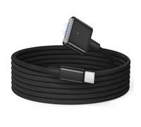BASESAILOR Câble USB C vers Magnétique 3 2M,140W PD Charge Rapide Type C Magnétique Safe 3 pour MacBook Air (13" 15" M4 2025,M3 2024,M2 2023 2022),MacBook Pro (16" 14" M4 Max M3 2024,M2 2023,M1 2021)