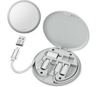 BASESAILOR Kit Adaptateur Chargeur USB Multi,Convertisseur USB vers USBC | câble Charge 100W 0.3M,Type C vers USB3.2 OTG iOS Micro Multiples Portable pour iPhone 18 17 Air Pro Max Duo,Samsung S25 S24