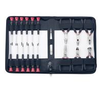 Basetech 814583 Jeu d'outils pour électricien en sacoche 19 pièces