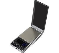 Basetech Balance de poche Plage de pesée (max.) 500 g Lisibilité 0.1 g à pile(s) argent