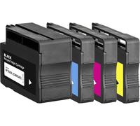 Basetech Encre remplace HP 932XL, 933XL, CN053AE, CN054AE, CN055AE, CN056AE compatible pack bundle noir, cyan, magenta, jaune BTH174 1725,4005-126