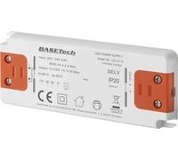 Basetech LD-12-12 Transformateur pour LED à tension constante 12 W 1 A homologué pour les meubles, surtention, montage sur des surfaces inflammables 1 pc(s)