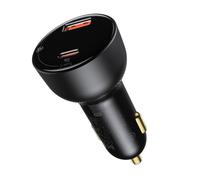 Baseus Superme Car Charger, Usb, Usb-C, 100w (Black)