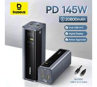 Power bank - BASEUS - EnerGeek GP12 - 20800mAh - 145W - 4 ports USB-C/A Noir