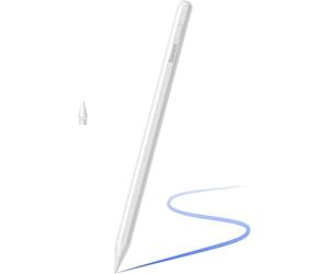 BASEUS 2 Stylets avec indicateurs LED pour écriture Fluide (Blanc)