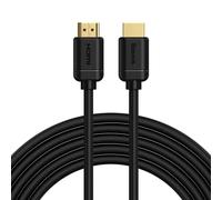 Câble HMDI vers HDMI 4K Haute Définition Solide et Résistant Noir