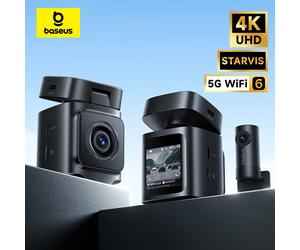 Baseus 4K Dash Cam VD1 Pro caméra de voiture UHD avant et arrière pour capteur SONY Supercapatior Vision nocturne WiFi6 DVR enregistreur vidéo