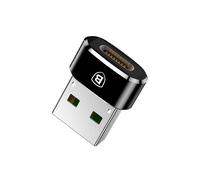 Baseus Adaptateur Genre CAAOTG-01 Noir - Mini-USB Mâle vers USB Femelle - Code SH 84733020
