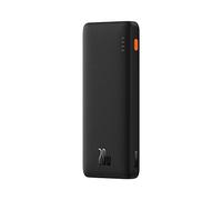 Baseus Batterie externe Airpow 20 W 10 000 mAh avec câble USB-A/USB-C 30 cm - Noir
