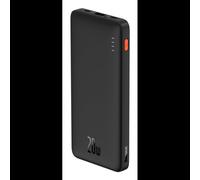 Baseus Airpow 10000mAh Noir - Batterie Externe Power Delivery 20W, 1x USB-A, 1x USB-C, recharge rapide, compatible Smartphones/Tablettes, PPQD090001