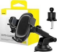 Baseus Auto Support UltraControl Pro pour pare-brise et tableau de bord, noir