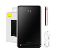 Baseus Banque d'énergie magnétique avec MagSafe 10000mAh 20W, y compris câble USB-C 60W, 0.5m - Rose