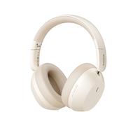 Baseus Bass 35 Max Casques Avec fil &sans fil Arceau Musique USB Type-C Bluetooth Beige