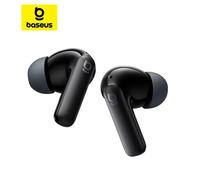 Baseus Bass EP10 NC - Écouteurs sans fil à réduction de bruit active (ANC) - Bluetooth 6.0 - Écouteurs intra-auriculaires sans fil - 4 micros - Écouteurs ENC White