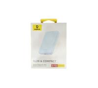 BASEUS BATTERIE EXTERNE MAGNÉTIQUE MINI SANS FIL, DESIGN SLIM ET COMPACT, CAPACITÉ : 5000MAH, 20W.