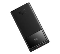 Baseus - Batterie externe Star-Lord (PPXJ100001) - 2x USB, Type-C, Micro-USB, 22,5W, 10000mAh, Câble Type-C, 3A, 30cm - Noir