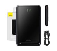 Baseus Batterie externe Xiaobai Series Quick Charge 10000 mAh, 20 W + chargeur magnétique sans fil MagSafe, câble inclus Type C Overseas Edition, bleu