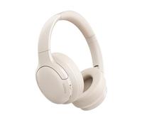 Baseus BH1 Lite Casque Bluetooth sans Fil, léger et Confortable, avec Son cristallin, Pilotes dynamiques de 40 mm, 80 Heures de Lecture, Bluetooth 6.0, Blanc Clair