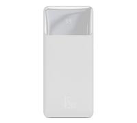 Baseus Bipow Powerbank 30000mAh 2x USB / USB Type C / Micro USB 15W blanc (PPDML-K02)