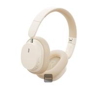 Baseus Bowie D05 Wireless Bluetooth Headset Foldable HiFi Stereo Music Headphone Creamy