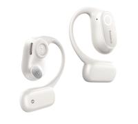 Baseus Bowie MF1 Casque à oreilles ouvertes, audio sans fil haute résolution avec LDAC, basses riches, design confortable en silicone, lecture 60 heures, appels clairs AI, Bluetooth 5.4, IPX4