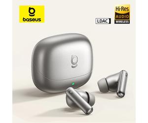 Baseus Bowie MP1 ANC Bluetooth 6.0 véritables écouteurs sans fil-55dB écouteurs hybrides adaptatifs ANC haute résolution LDAC 6 micro ENC écouteurs intra-auriculaires Cosmic Black