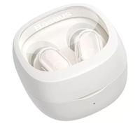 Écouteurs sans fil - BASEUS - Bowie WM02 - Bluetooth 5.3 - Intra-auriculaire - Résistant à la transpiration Blanc