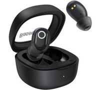 Baseus Écouteurs sans fil TWS Bowie WM02 Bluetooth avec boîtier de recharge Noir