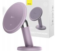 Baseus C01 support magnétique de téléphone de voiture pour le tableau de bord violet (SUCC000005)