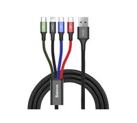 BASEUS Câble de charge USB CA1T4-B01 Aluminium, Nylon