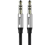 Baseus Cable audio Jack 3,5mm Yiven M30 M/M 1m (Noir/Argent) G