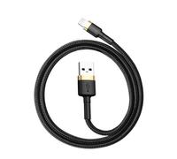Baseus Câble Cafule USB Lightning 2A 3 m (Or+Noir)