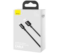 Baseus CABLE USB TO USB-C 1M/BLACK CATYS-01 câble USB USB A USB C/Lightning Noir