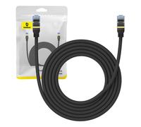 Baseus câble internet rapide RJ45 cat.7 10 Gbit/s 3 m tressé noir