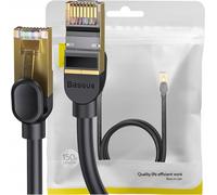Baseus Câble réseau Ethernet Rj45, 10Gbps, 1.5M (Noir)