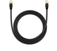 Baseus câble réseau rapide RJ-45 cat.8 40 Gbit/s 1,5 m rond - noir