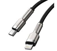 Baseus Câble USB-C vers Lightning Cafule, PD, 20W, 2m - Noir