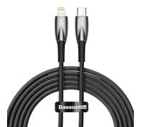 Baseus Câble USB-C vers Lightning – Glimmer Series – 20W, 2m – Noir