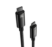 Baseus Cable USB C vers USB C Charge Rapide, 240W PD Câble Type C, 1M Nylon USB C Cordon pour MacBook Air/Pro, iPad Pro 12.9/11/Air/Mini, Dell, HP, Samsung Galaxy S22/21/20, Huawei Steam Deck Switch