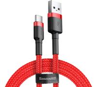 BASEUS Câble USB vers USB-C Baseus Cafule 1.5A 1m rouge