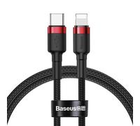 Baseus Cafule 1 m Noir, Rouge