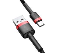 Câble Usb Vers Usb Type C Charge & Synchro Charge Rapide 50cm Baseus - Noir
