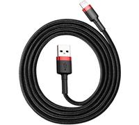 Baseus Cafule USB à Lightning 2A 3m - Rouge-Noir