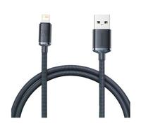 Baseus CAJY000001 câble de téléphone portable Noir 1,2 m USB A Lightning
