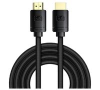 Baseus CAKGQL01 câble HDMI 3 m HDMI Type A (Standard) Noir, Argent